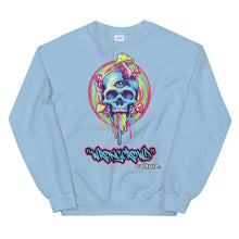 Load image into Gallery viewer, "MELTING SKULL" Crewneck Sweatshirt