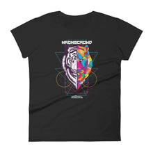 Load image into Gallery viewer, "TIGER SPIRIT" Women's Fitted T-shirt
