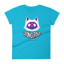 Load image into Gallery viewer, "CHESIRE CULTure Cat" Women's Fitted T-Shirt