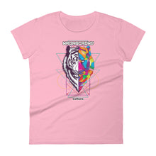 Load image into Gallery viewer, "TIGER SPIRIT" Women's Fitted T-shirt
