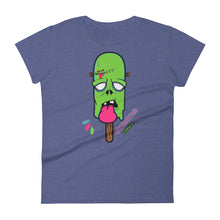 Load image into Gallery viewer, "ZOMBIE POP" Women's Fitted T-shirt