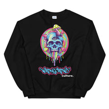 Load image into Gallery viewer, "MELTING SKULL" Crewneck Sweatshirt
