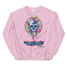 Load image into Gallery viewer, "MELTING SKULL" Crewneck Sweatshirt
