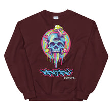 Load image into Gallery viewer, "MELTING SKULL" Crewneck Sweatshirt
