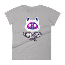 Load image into Gallery viewer, "CHESIRE CULTure Cat"  Women's Fitted T-Shirt
