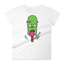 Load image into Gallery viewer, "ZOMBIE POP" Women's Fitted T-shirt
