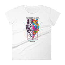 Load image into Gallery viewer, "TIGER SPIRIT" Women's Fitted T-shirt

